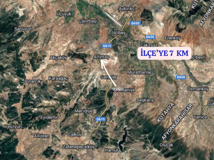 KÜTAHYA ALTINTAŞ OSMANİYE   KÖYÜNDE  12.751 M² TARLA  SATILIKTIR - KÜTAHYA ALTINTAŞ fotoğraf 5