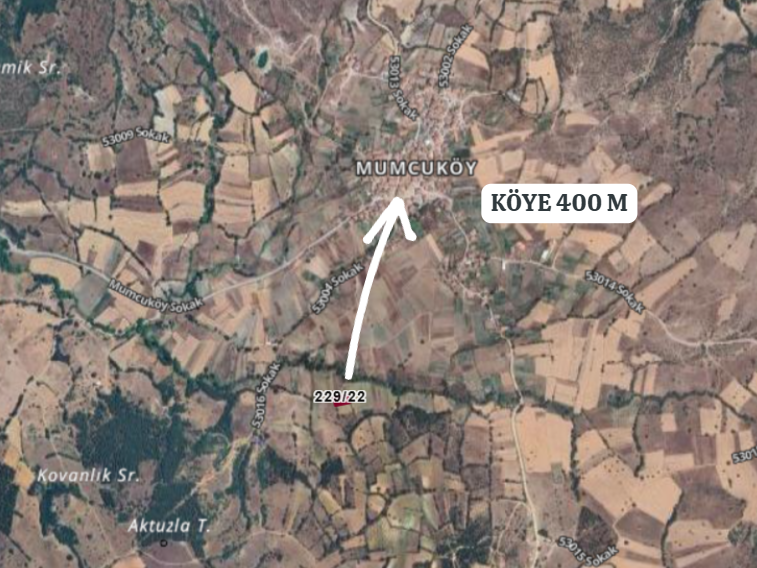 BALIKESİR SINDIRGI MUMCU   KÖYÜNDE 767 M² TARLA  SATILIKTIR - BALIKESİR SINDIRGI fotoğraf 5