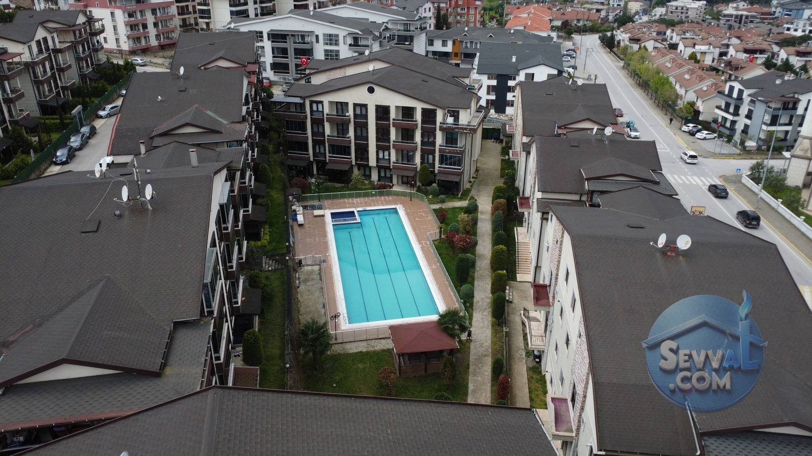 HAVUZLU SİTEDE ÇATI DUBLEKS 3+1 SATILIK DAİRE - Kocaeli Gölcük fotoğraf 22