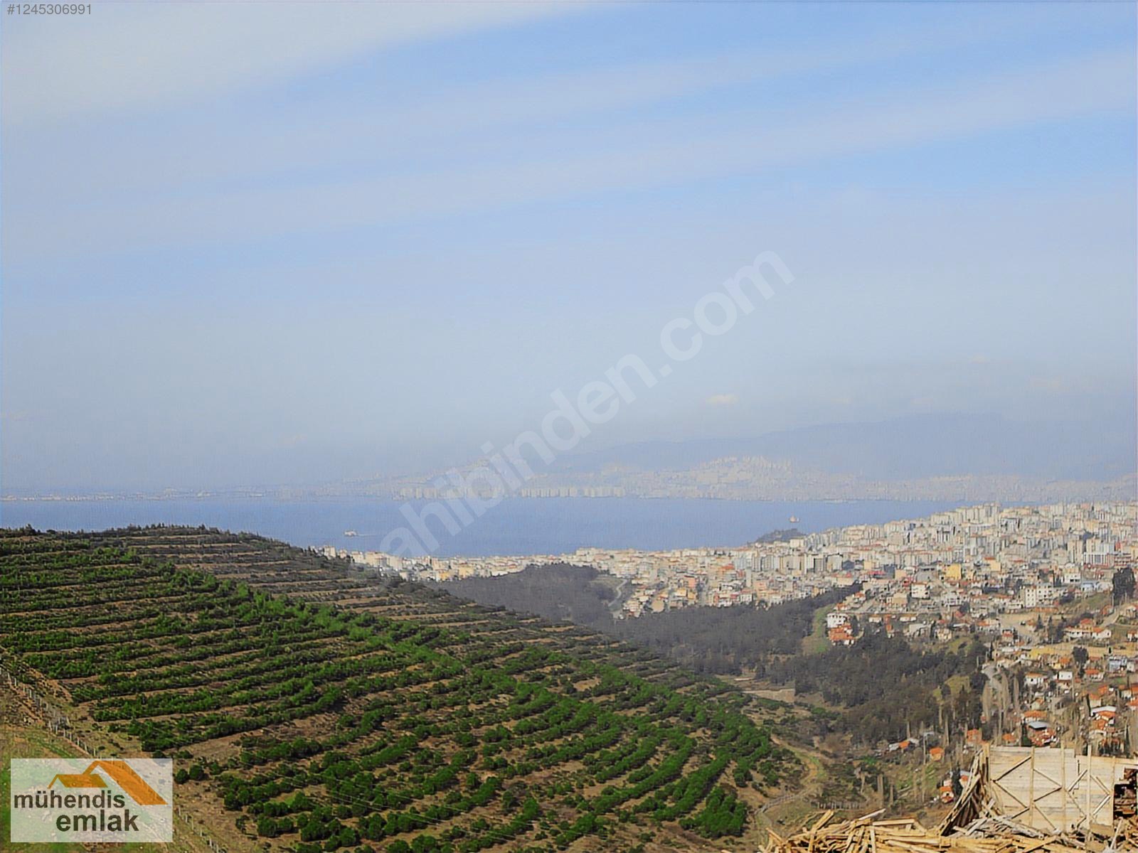 MÜHENDİS EMLAK FULL DENİZ MANZARALI 378M2 BALÇOVA ARSASI SATILIK - İZMİR BALÇOVA fotoğraf 3