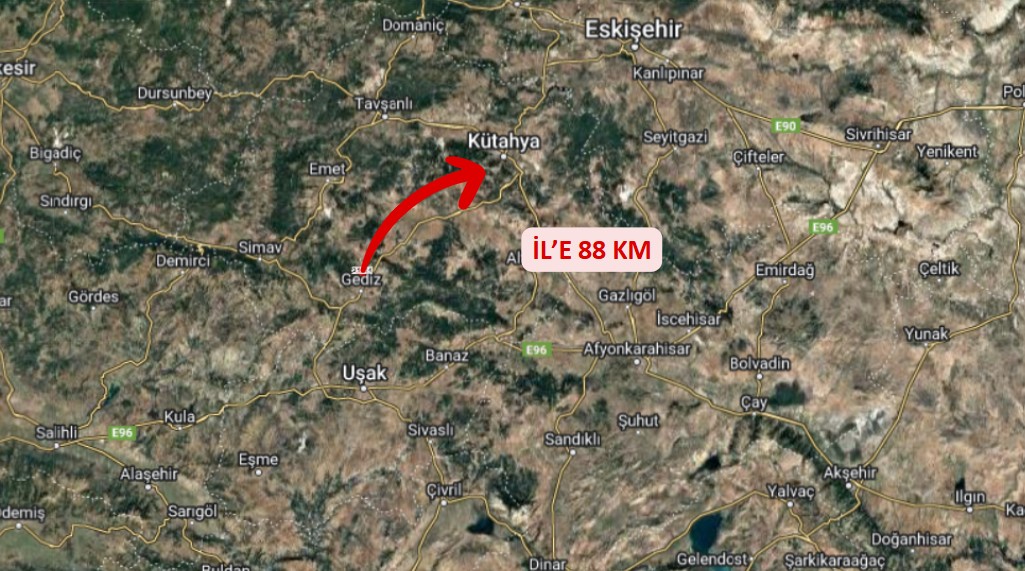 KÜTAHYA GEDİZ E.GEDİZ/PARK 5.406 M² BAĞ SATILIKTIR - KÜTAHYA GEDİZ fotoğraf 8