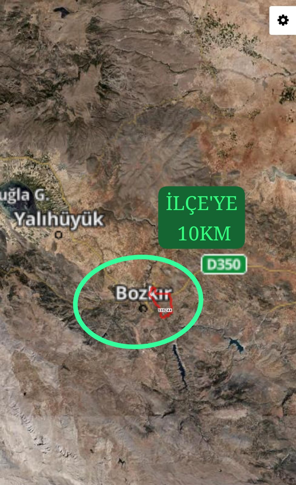 KONYA BOZKIR TEPEARASI KÖYÜNDE 5.176M² BAĞIMIZ SATILIKTIR. - KONYA BOZKIR fotoğraf 3