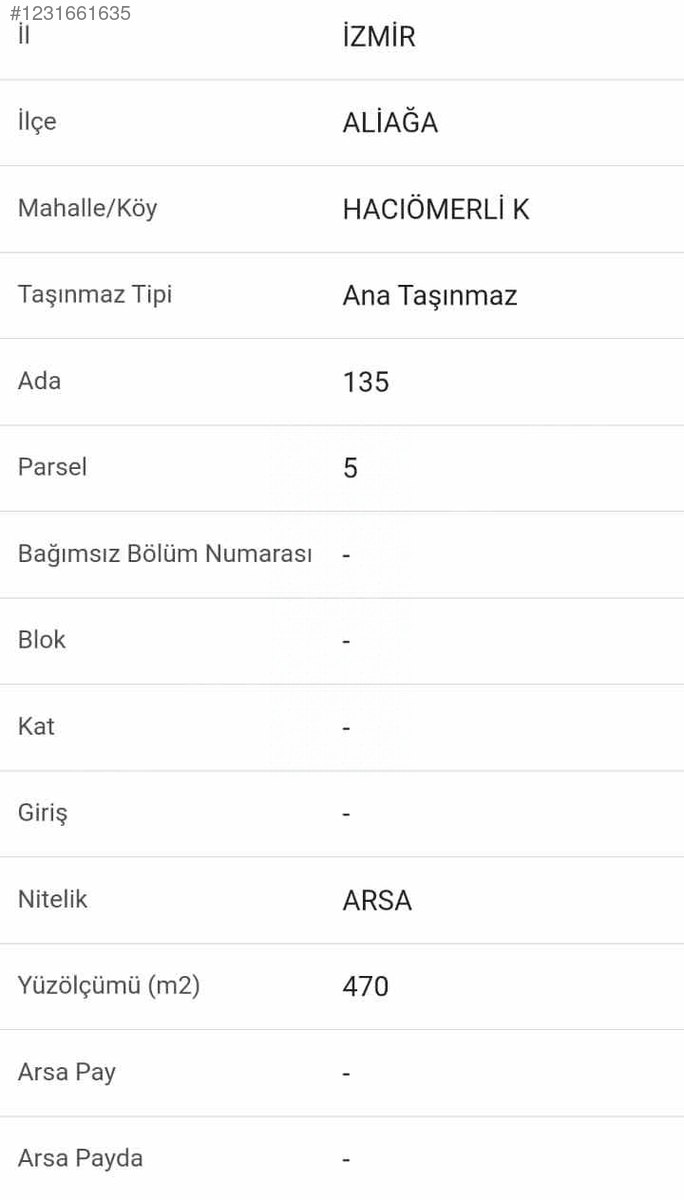 İZMİR ALİAĞA HACIÖMERLİ KÖYÜ’NDE 470 M² ARSA SATILIKTIR - İZMİR ALİAĞA fotoğraf 3