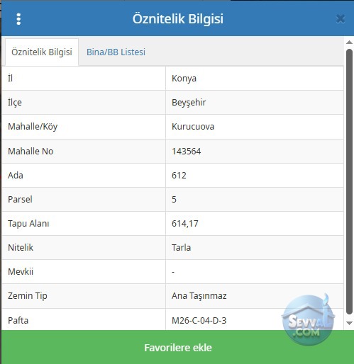 KONYA BEYŞEHİR KURUCUOVA 614 M² TARLAMIZ SATILIKTIR - KONYA BEYŞEHİR fotoğraf 2