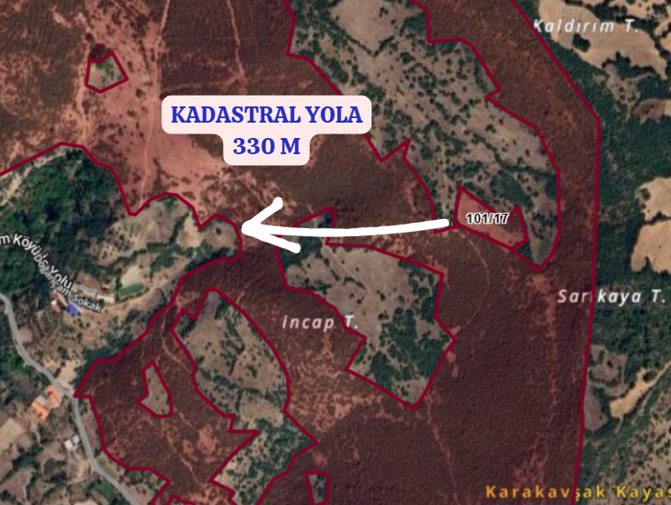 BALIKESİR BİGADİÇ DOĞANÇAM   KÖYÜNDE 5.484  M² TARLA  SATILIKTIR - BALIKESİR BİGADİÇ fotoğraf 3