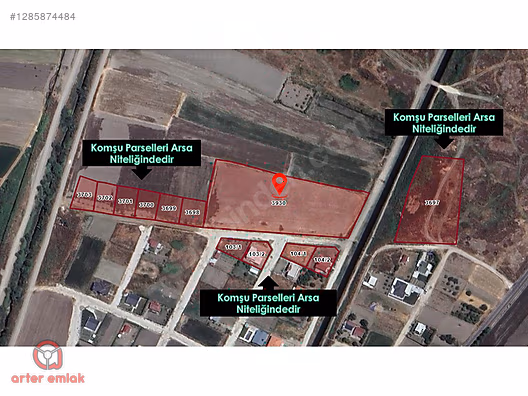 ARTER EMLAK'TAN ALTIEYLÜL ATKÖYDE 9050 M² SATILIK TARLA - BALIKESİR ALTIEYLÜL fotoğraf 7