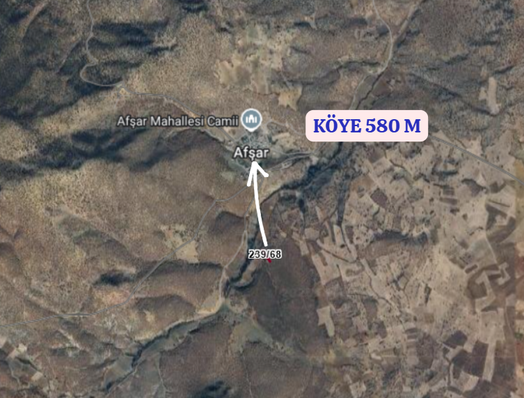 KONYA ÇUMRA AFŞAR   KÖYÜNDE  445  M²  TARLA  SATILIKTIR - KONYA ÇUMRA fotoğraf 4
