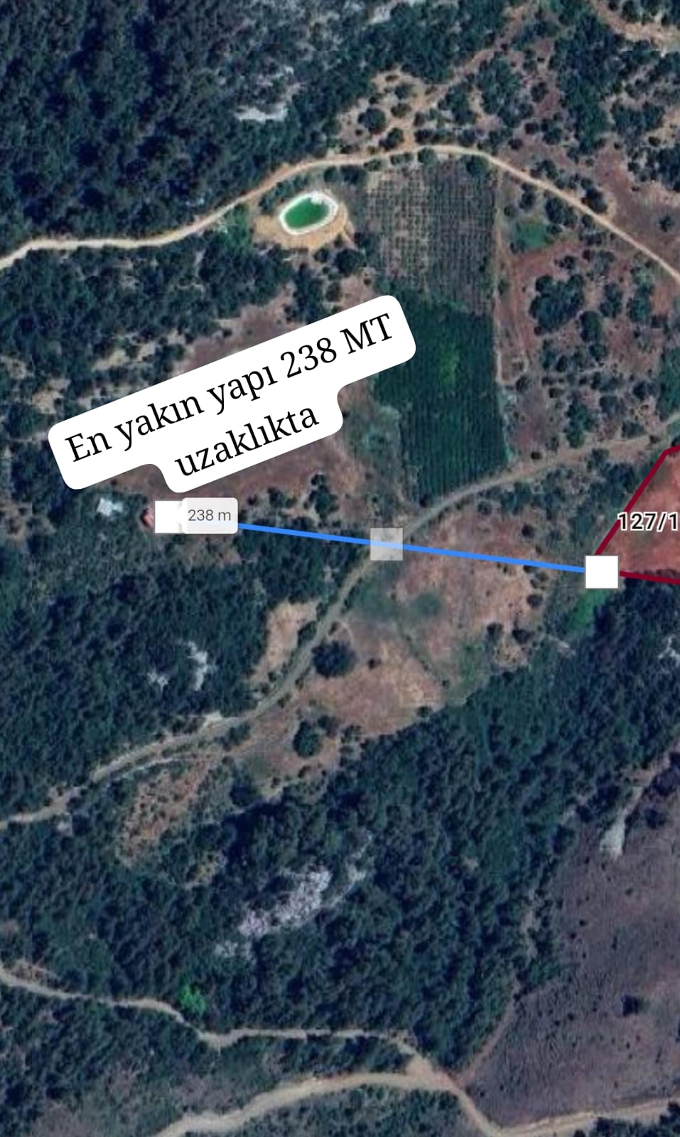 MERSİN MEZİTLİ DEMİRİŞİK MAH. 2.666 m² ŞEFTALİ BAHÇESİ SATILIKTIR. - MERSİN MEZİTLİ fotoğraf 4