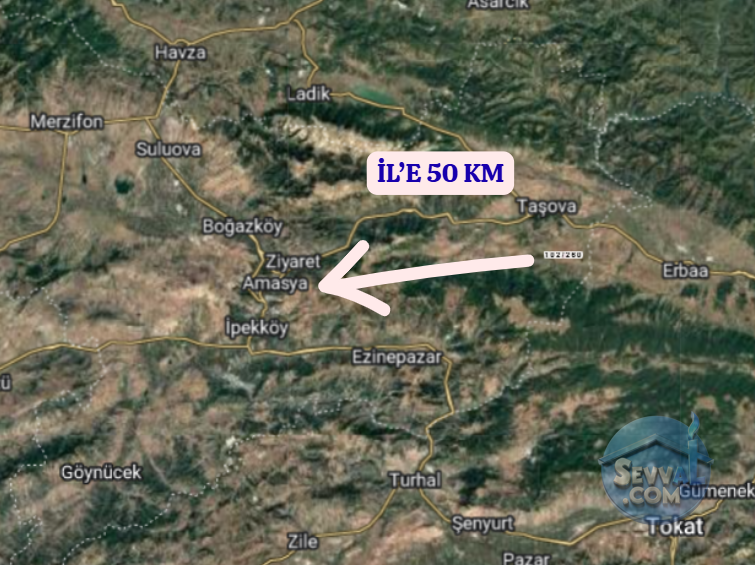 AMASYA TAŞOVA ESENÇAY  KÖYÜNDE  943 M²  TARLA  SATILIKTIR - AMASYA TAŞOVA fotoğraf 6