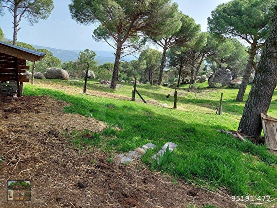 BERGAMA GÖBELLER MAH DE 760 M2 TAPUDA BAĞ GEÇEN MÜSTAKİL TAPU MANZARALI