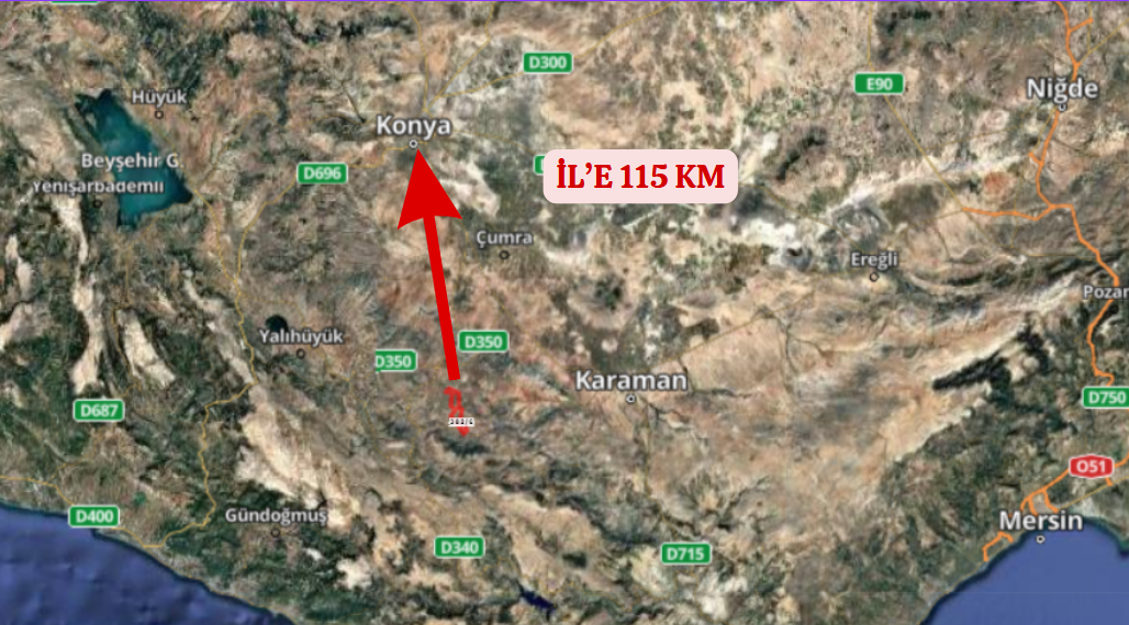 KONYA HADİM AŞAĞI EŞENLER KÖYÜNDE 676M² BAĞIMIZ SATILIKTIR. - KONYA HADİM fotoğraf 7
