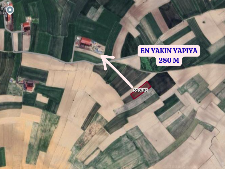 AFYONKARAHİSAR DAZKIRI ESENTEPE  KÖYÜNDE 4.094  M² TARLA  SATILIKTIR - AFYONKARAHİSAR DAZKIRI fotoğraf 4