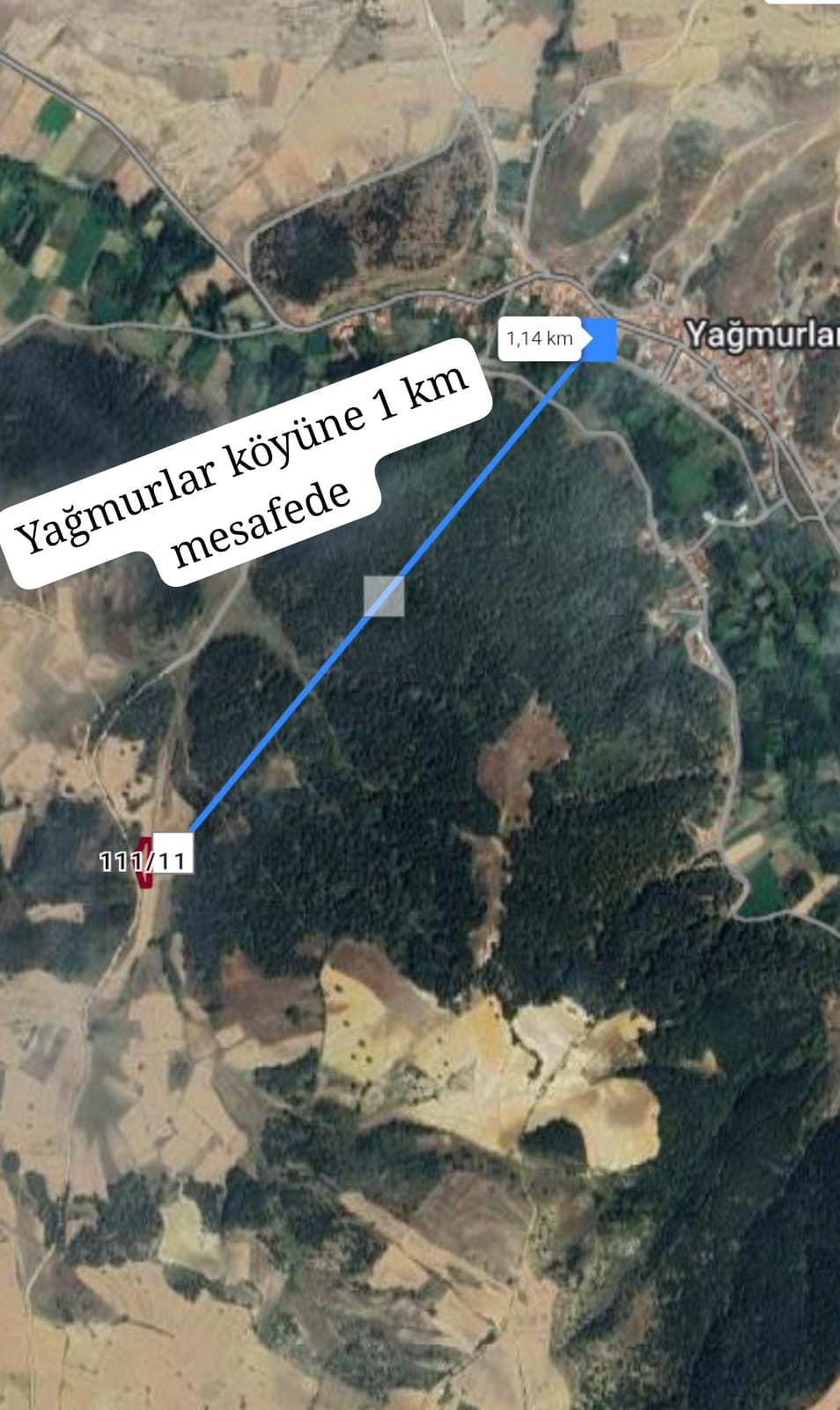 KÜTAHYA GEDİZ SAMRALAR 1.679 m² TARLAMIZ SATILIKTIR. - KÜTAHYA GEDİZ fotoğraf 3