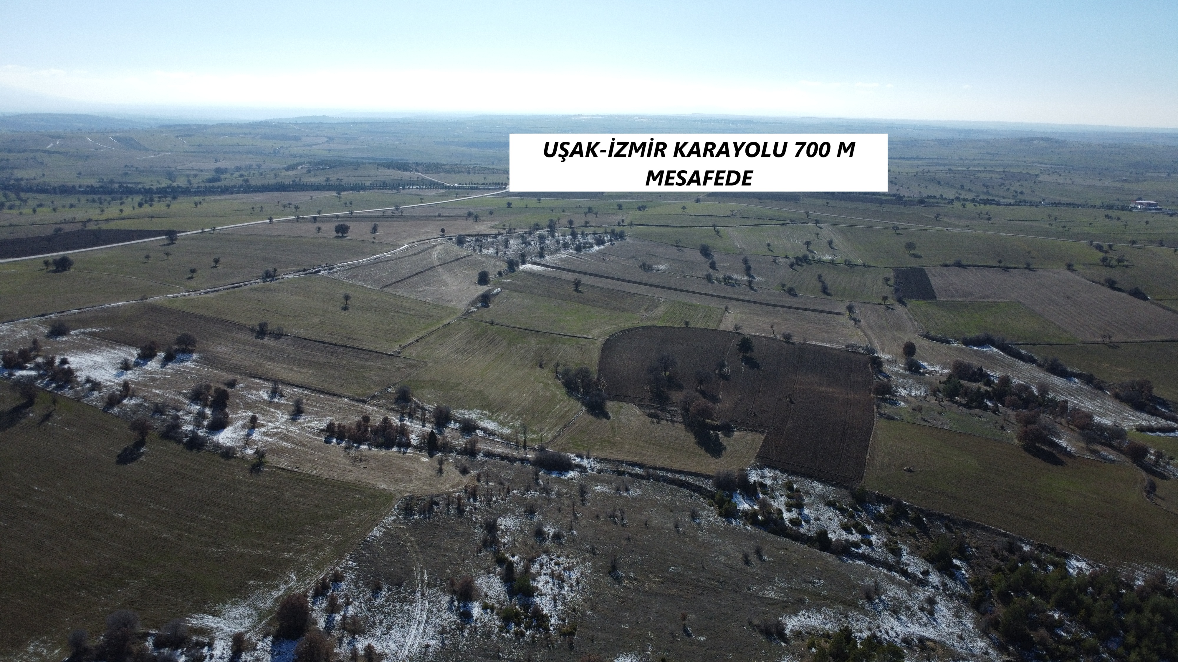 Uşak Ortaköy 31 Dönüm Müstakil Tapulu TarlaFaturalı&Kredi Kartı - UŞAK MERKEZ fotoğraf 4