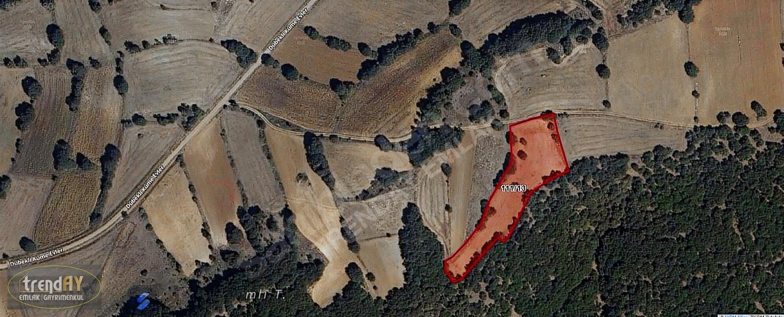 Dübekli Köyü'nde 10.570 m² Kadastral Yola Cepheli Tarlalar - BİLECİK BOZÜYÜK fotoğraf 2