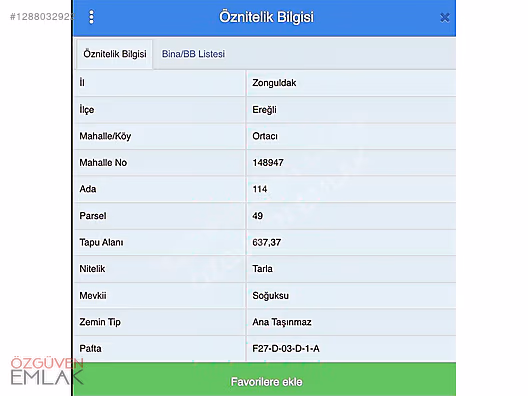 Zonguldak Ereğli Yollu Manzaralı Tarla ACİL 3 GÜNLÜK FİYAT - ZONGULDAK EREĞLİ fotoğraf 7