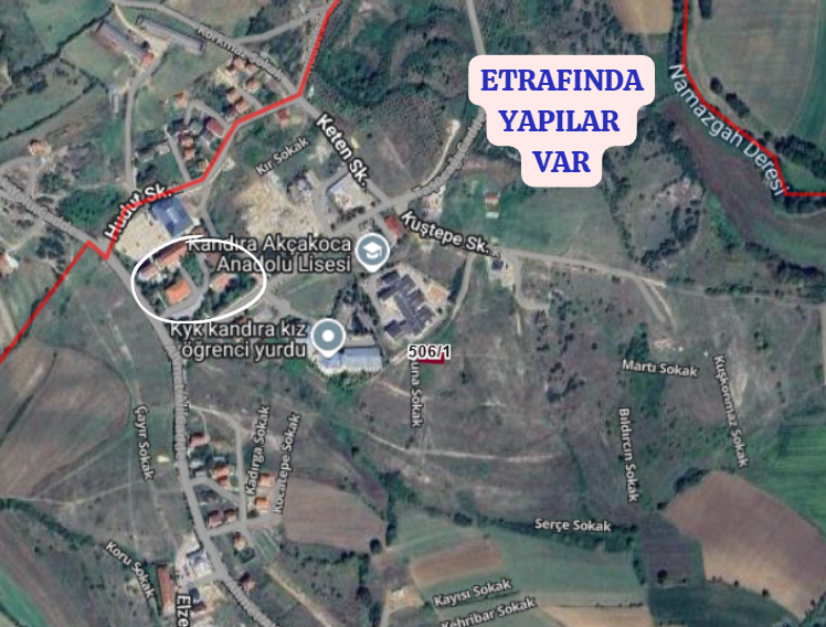 KOCAELİ KANDIRA ORHAN  MAHALLESİ  440  M² ARSA SATILIKTIR    - KOCAELİ KANDIRA fotoğraf 4
