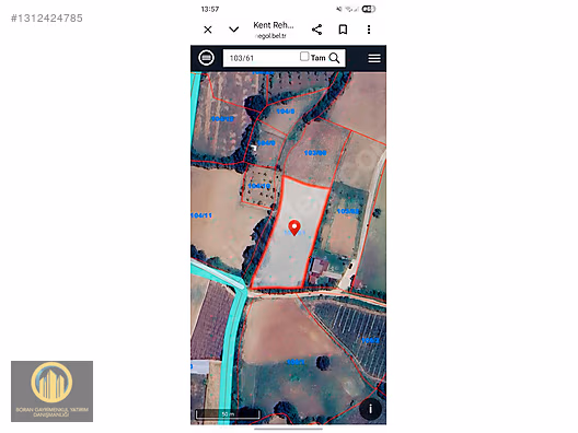 İNEGÖL ÖZLÜCEDE İMAR SINIRINA YAKIN 3.291 m² SATILIK TARLA - BURSA İNEGÖL fotoğraf 3
