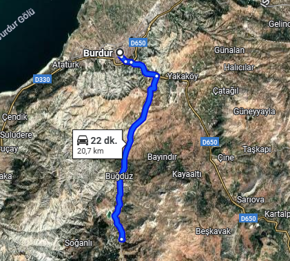 BURDUR MERKEZ KAYAALTI KÖYÜ 1.867M² TARLA SATILIKTIR - BURDUR MERKEZ fotoğraf 5