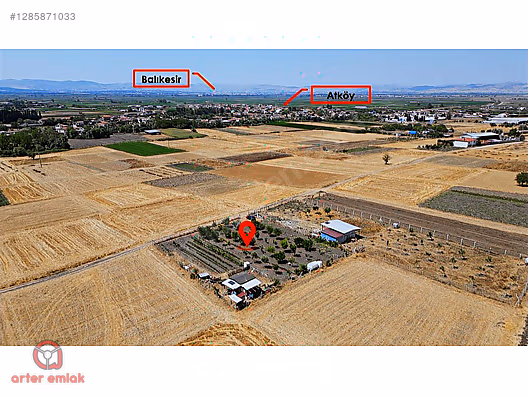 ARTER EMLAK'TAN ALTIEYLÜL ATKÖYDE 1850 M² SATILIK HOBİ BAHÇESİ - BALIKESİR ALTIEYLÜL fotoğraf 47