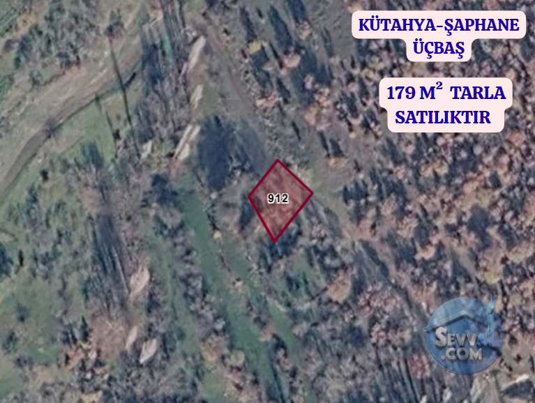KÜTAHYA ŞAPHANE ÜÇBAŞ  KÖYÜNDE 179 M²  TARLA  SATILIKTIR - KÜTAHYA ŞAPHANE fotoğraf 3