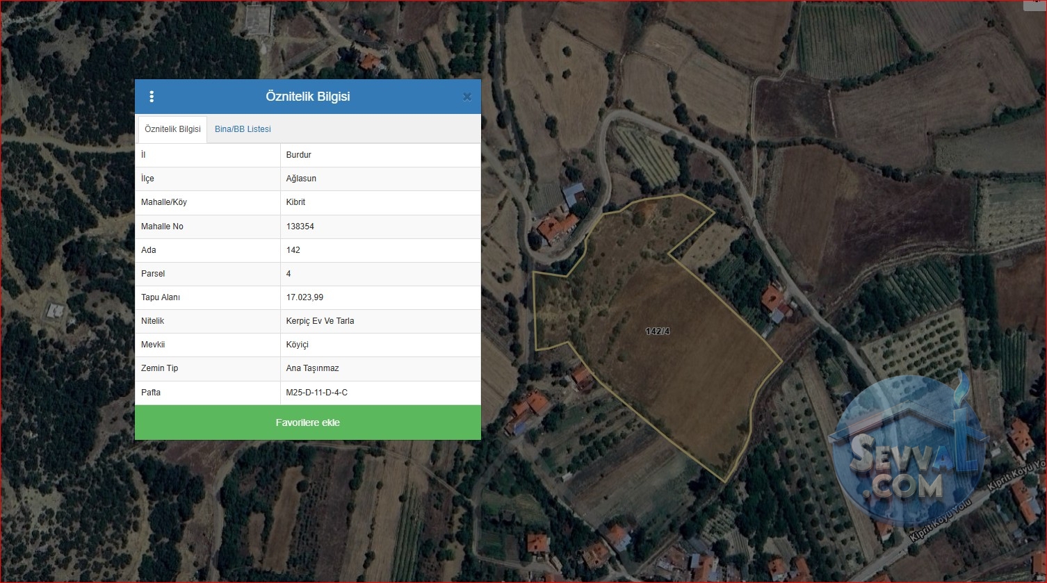 BURDUR AĞLASUN KİBRİT KÖYÜNDE SATILIK KERPİÇ EV VE TARLA - Burdur Ağlasun fotoğraf 4