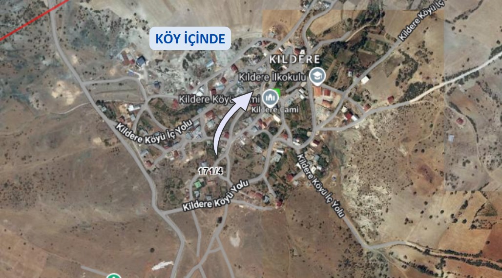 KONYA BOZKIR KİLDERE'DE 17 M²TEK KATLI YIKIK KARGIR EV SATILIK. - KONYA BOZKIR fotoğraf 4