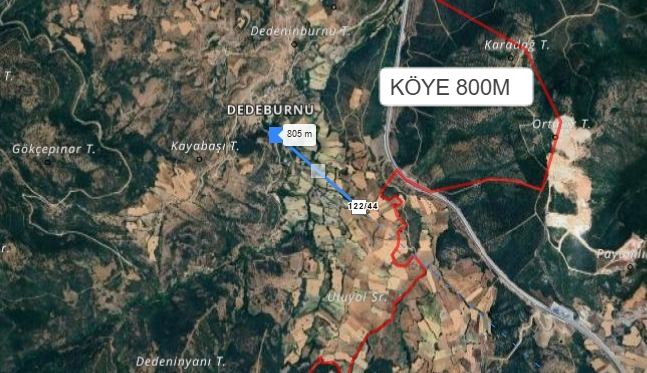 BALIKESİR ALTIEYLÜL DEDEBURNU MAHALLESİ’NDE 855 M² TARLA SATILIKTIR - BALIKESİR ALTIEYLÜL fotoğraf 7