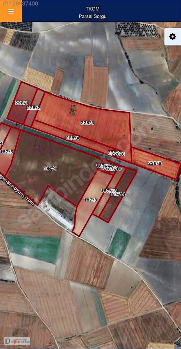 Bandırma Akçapınarda Yatırımlık Satılık 7.700 m2 Arazi. - BALIKESİR BANDIRMA fotoğraf 4