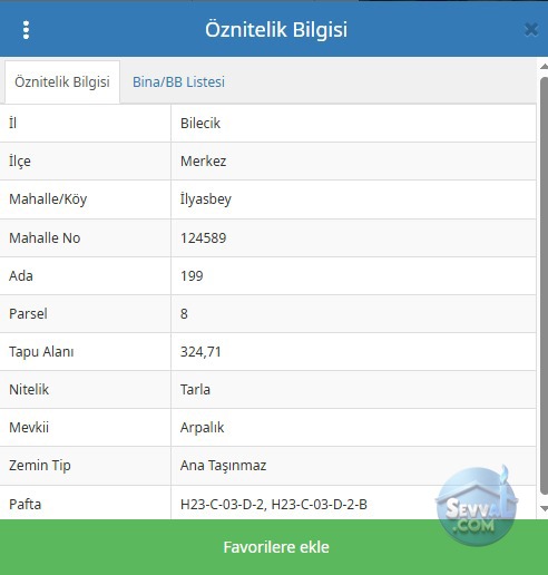BİLECİK MERKEZ İLYASBEY DE 324 M²  TARLAMIZ SATILIKTIR - BİLECİK MERKEZ fotoğraf 2