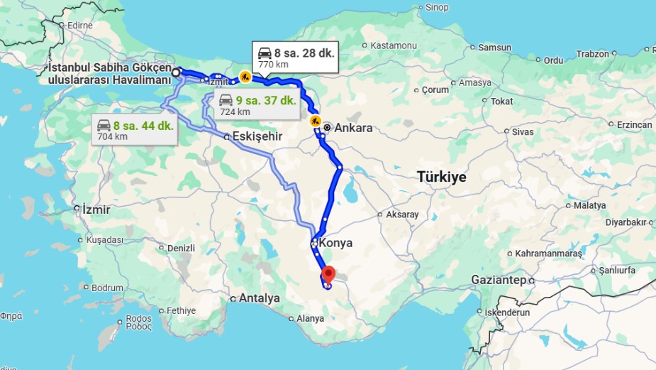 KARAMAN MERKEZ DAMLAPINAR KÖYÜNDE 1.030 M² BAĞIMIZ SATILIKTIR. - KARAMAN MERKEZ fotoğraf 5