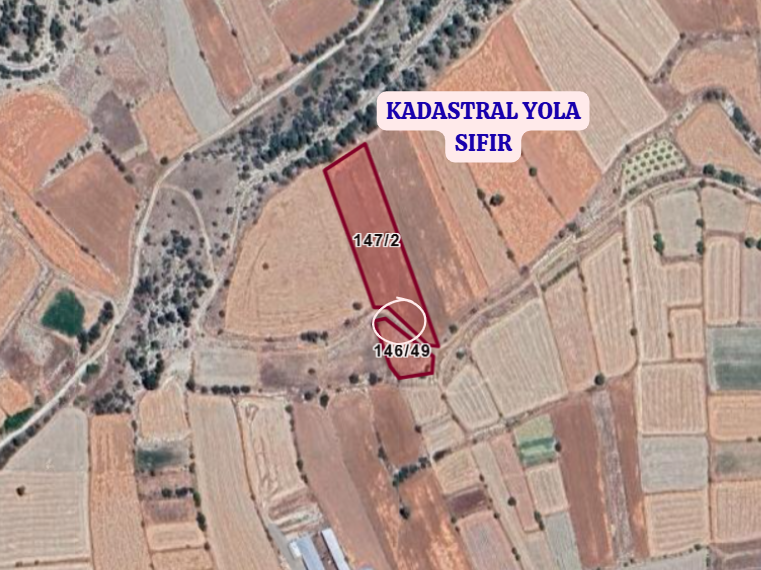BURDUR MERKEZ İĞDELİ   KÖYÜNDE  4.750  M²  TARLA  SATILIKTIR - BURDUR MERKEZ fotoğraf 3