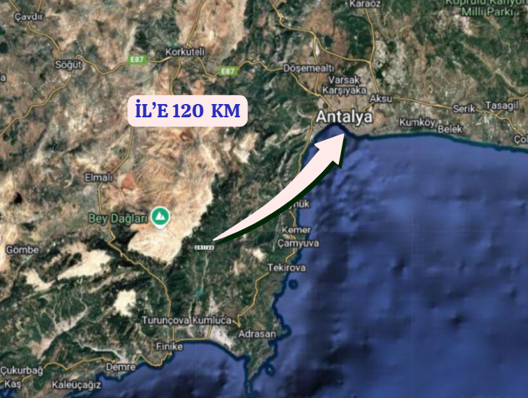 ANTALYA KUMLUCA KARACAÖREN  KÖYÜNDE 932  M²   BAHÇE  SATILIKTIR - ANTALYA KUMLUCA fotoğraf 6