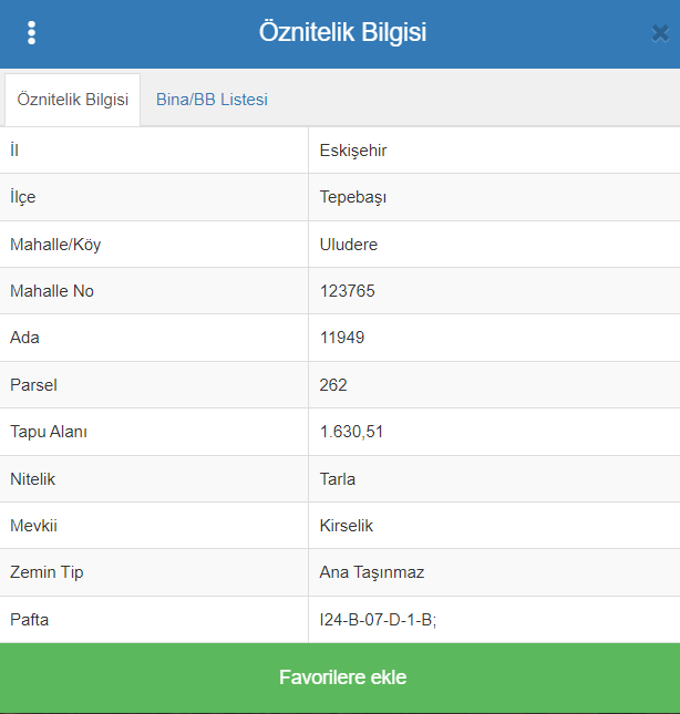 ESKİŞEHİR TEPEBAŞI ULUDERE   KÖYÜNDE 1.630  M²  TARLA SATILIKTIR   - ESKİŞEHİR TEPEBAŞI fotoğraf 6