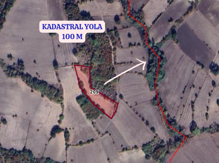 BURSA MUSTAFAKEMALPAŞA İLYASÇILAR  KÖYÜNDE  4.700 M² TARLA SATILIKTIR. - BURSA MUSTAFAKEMALPAŞA fotoğraf 3