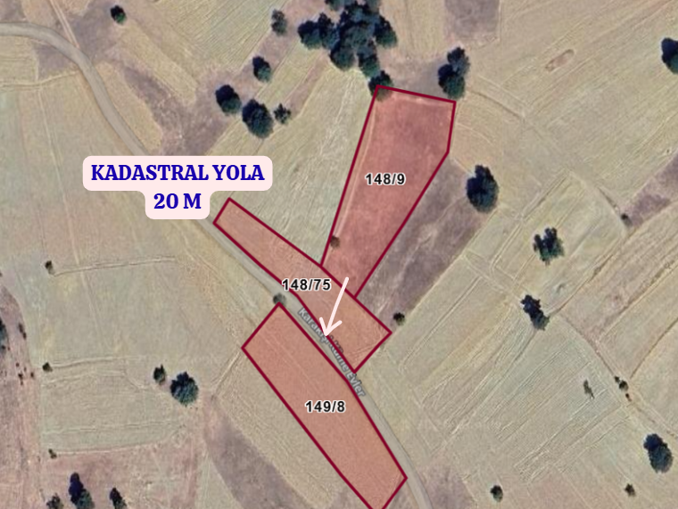 KÜTAHYA TAVŞANLI KARAKİŞİ  KÖYÜNDE  2.978  M²  TARLA  SATILIKTIR - KÜTAHYA TAVŞANLI fotoğraf 3