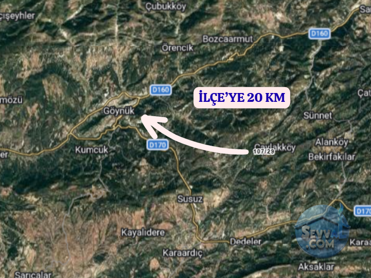BOLU GÖYNÜK ÇAYLAK  KÖYÜNDE 897 M²  TARLA  SATILIKTIR - BOLU GÖYNÜK fotoğraf 5