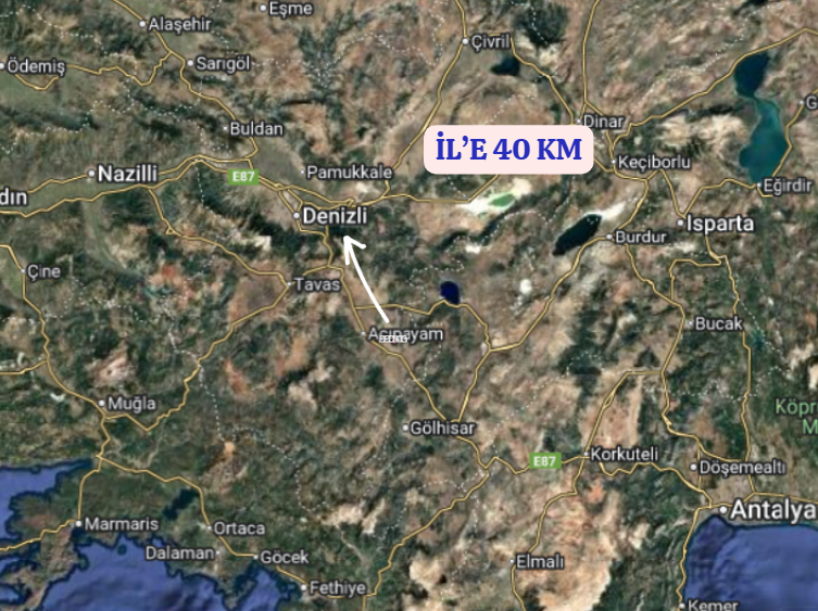 DENİZLİ ACIPAYAM YUMRUTAŞ  MAHALLESİ  1.598  M²  TARLA  SATILIKTIR - DENİZLİ ACIPAYAM fotoğraf 10