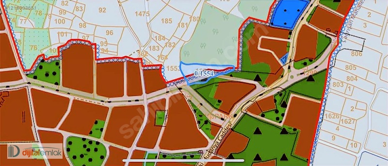 Bademlide İmar Sınırı Satılık 7.200 m2 Kıymetli Arazi. - BURSA MUDANYA fotoğraf 3