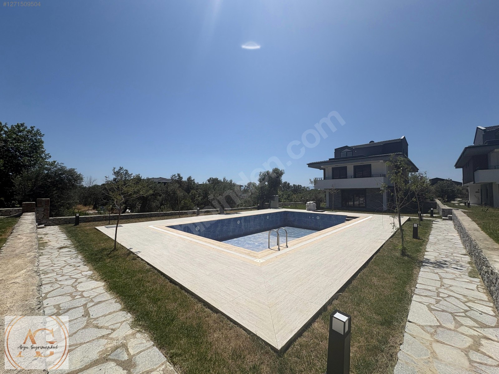 ARYA'DAN GÜRE'DE DAĞ VE DENİZ MANZARALI HAVUZLU 3+1 VİLLA - BALIKESİR EDREMİT fotoğraf 18