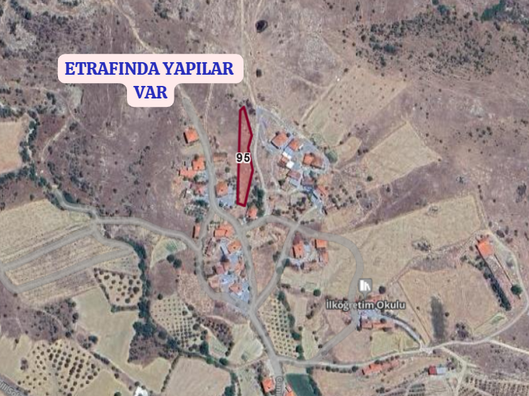 MANİSA KÖPRÜBAŞI İKİZKUYU  KÖYÜNDE  1.093 M² TARLA SATILIKTIR. - MANİSA KÖPRÜBAŞI fotoğraf 4