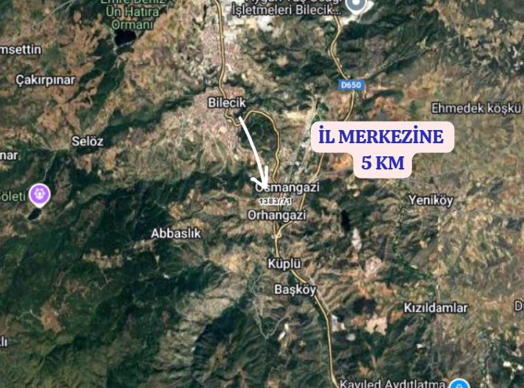 BİLECİK MERKEZ İSTASYON  KÖYÜNDE 1.024  M²   KARGİR EV VE BAĞ  SATILIKTIR - BİLECİK MERKEZ fotoğraf 5