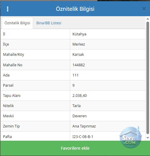 KÜTAHYA MERKEZ KARSAK DA 2.039 M² TARLAMIZ SATILIKTIR - KÜTAHYA MERKEZ fotoğraf 3