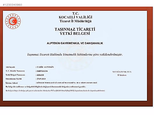 TAHİR ALPTEKİNDEN GÜZEL KONUMDA ARSA - KOCAELİ DİLOVASI fotoğraf 5