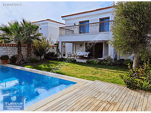 TURYAP ÇEŞME ALAÇATI YILLIK KİRALIK MÜSTAKİL HAVUZLU 7+1 VİLLA - İZMİR ÇEŞME fotoğraf 27