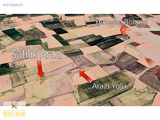 SULTANHANI'NA 8dk.MESAFEDE KÖŞE PARSELDE TEK TAPU 10.000m2 TARLA - AKSARAY SULTANHANI fotoğraf 9