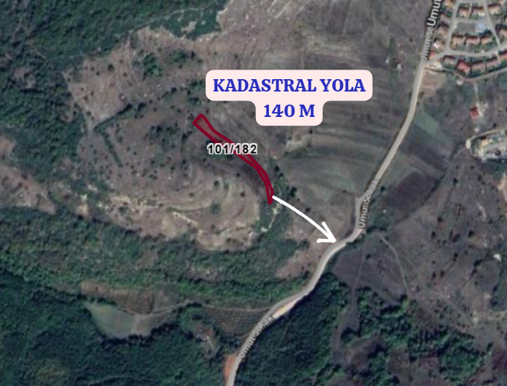 KOCAELİ KANDIRA KOCAKAYMAZ  KÖYÜNDE 2.250 M²  TARLA  SATILIKTIR - KOCAELİ KANDIRA fotoğraf 3