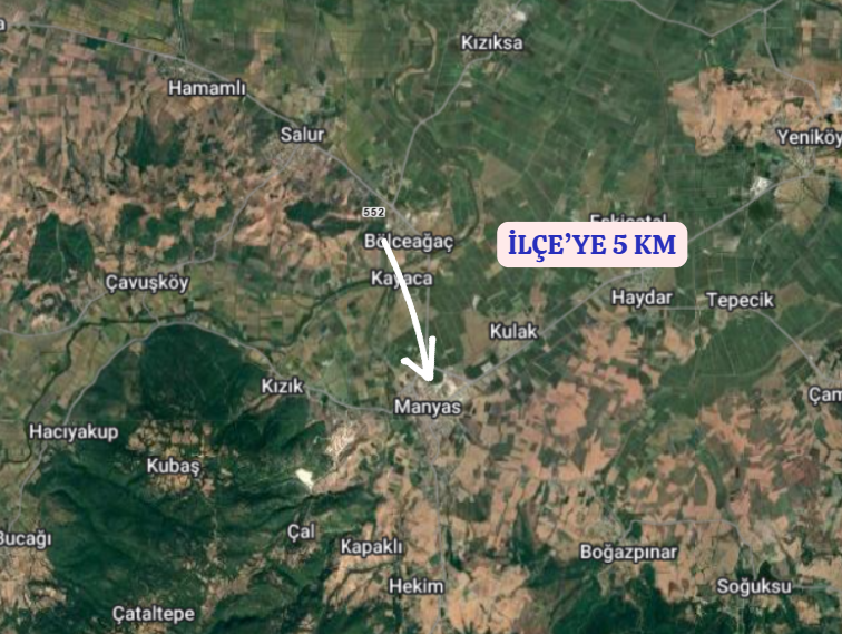 BALIKESİR MANYAS BÖLCEAĞAÇ  KÖYÜNDE 510 M² BAĞ  SATILIKTIR - BALIKESİR MANYAS fotoğraf 7