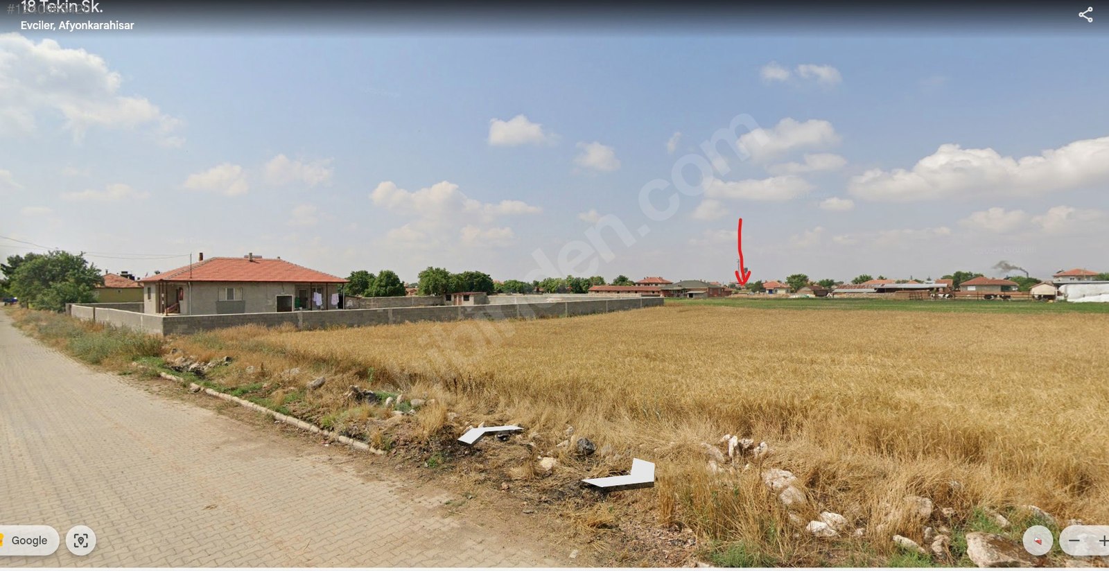 AFYONKARAHİSAR EVCİLER CAMİİKEBİR  KÖYÜNDE  1.939 M² ARSA SATILIKTIR. - AFYONKARAHİSAR EVCİLER fotoğraf 6