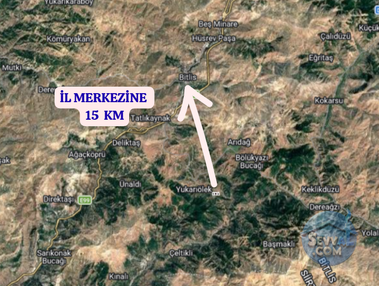BİTLİS MERKEZ AŞAĞIÖLEK KÖYÜNDE TARLAMIZIN 500 M² Sİ  SATILIKTIR - BİTLİS MERKEZ fotoğraf 5